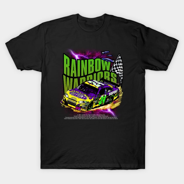 NASCAR RAINBOW WARRIORS GREEN T-Shirt by AnggiePratama